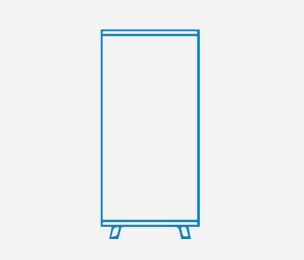Roll-up banner (100 x 200 cm)